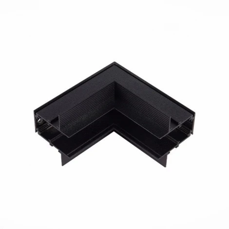 Угловой соединитель внутренний для встраиваемого шинопровода черный AM Group AM547 BK SMART