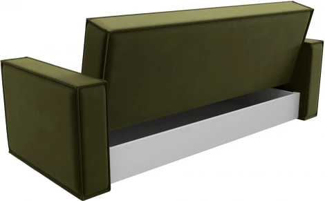 Диван-книжка Куба (Зеленый/Микровельвет) Лига Диванов арт.122048