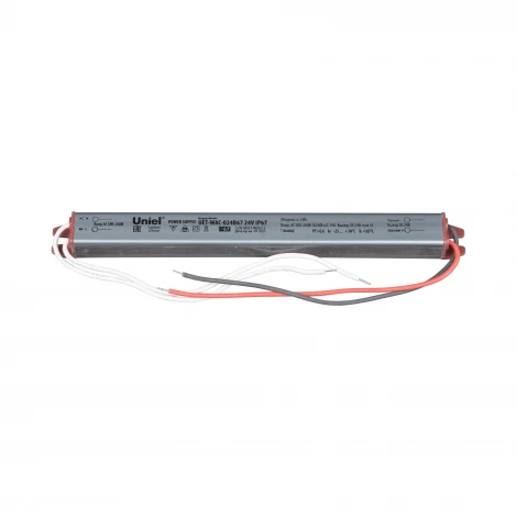 Блок питания ультратонкий 24Вт Uniel UET-WAC-024B67 24V IP67