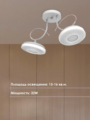Потолочная люстра Мелодия Света SS1L 000021568