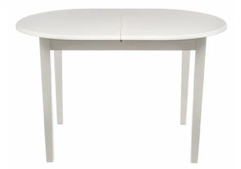 Обеденный стол из дерева Woodville Lugano butter white 1597