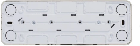 Розетка накладная четверная без заземления (бежевый) Systeme Electric Blanca BLNRA000417