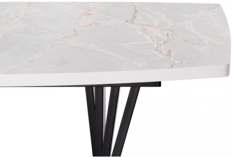 Кухонный стол Woodville Эудес (Металл/ЛДСП, Черный) 551079