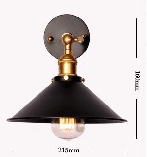 Бра Cone 20Th C.factory Filament ImperiumLoft 44,009 (84835-22) (220V)