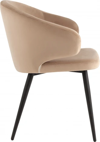 Стул с подлокотниками Codo велюр капучино Stool Group (арт.УТ000039136)