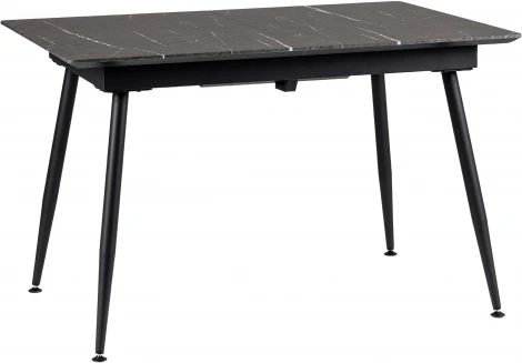 Стол R-Home Месси раздвижной 140-180 Темный мрамор/Бабочка