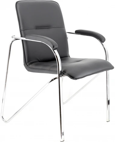 Кресло Everprof Samba CF Экокожа Черный арт.EP_Samba_CF_PG Black