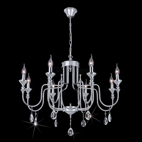 Подвесная люстра Citilux Рига CL437181 (220V, на цепи, подсвечник, свеча)