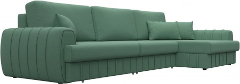 Диван угловой Лига-057 НПБ Лонг угол правый Лига Диванов (Рогожка) арт.129296