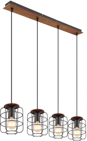 Подвесной светильник Globo Willa 54037-4H (220V, на проводе)