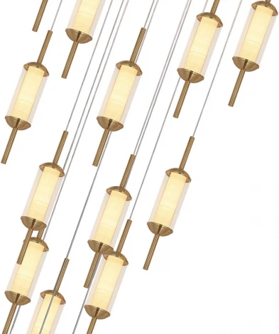 Потолочная люстра Kink Light Акари 07525-15A,36