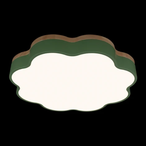 Потолочный светильник светодиодный для детской Loft It Axel 10225/36 Green (220V, тучи)