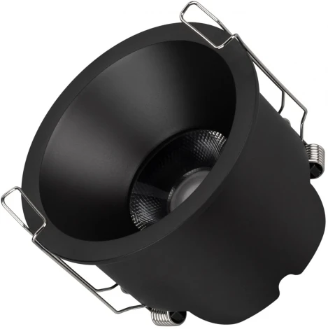 Встраиваемый точечный светильник MS-HARBOR-R82-10W Warm2700 (BK, 36 deg, 230V) (Arlight, IP20 Металл) 054479 (LED)