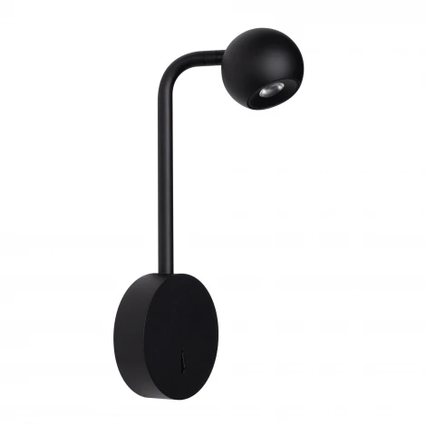 Спот SP-OTTORI-LONG-WALL-6W Warm3000 (BK, 30 deg, 230V) (Arlight, IP20 Металл) 048168 (LED, выключатель)