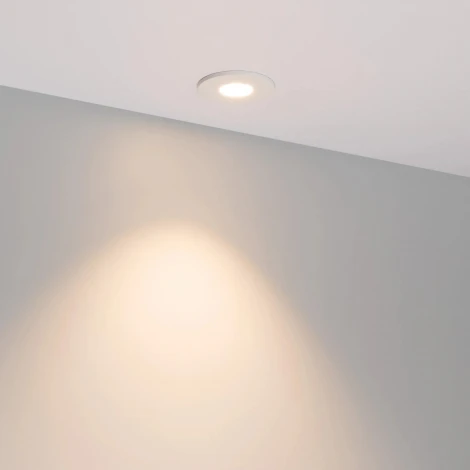 Встраиваемый точечный светильник MS-GLORY-BUILT-R54-5W Warm3000 (WH, 60 deg, 230V) (Arlight, IP54 Металл) 047287 (LED)