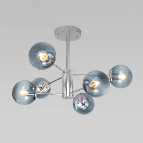Потолочная люстра на штанге Eurosvet Ascot 30166/6 хром (220V)
