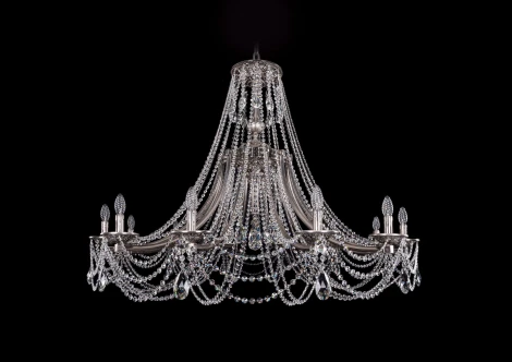 Подвесная люстра Bohemia 1771 1771/12/490/C/NB