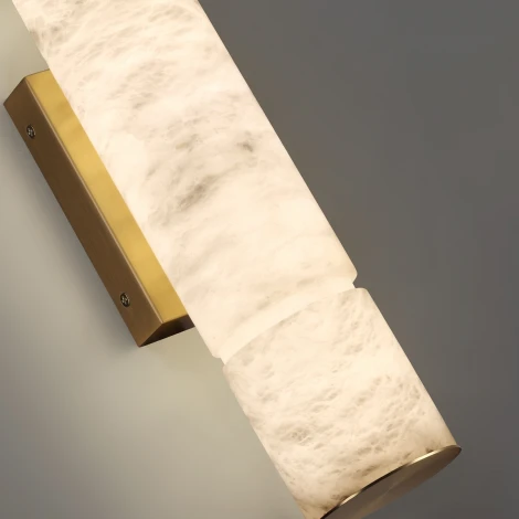 Настенный светильник Odeon Light Marbella 6674/12WA латунь/металл/алебастр IP20 LED 12W 540Лм 3000K/4000K (220V, круглые)