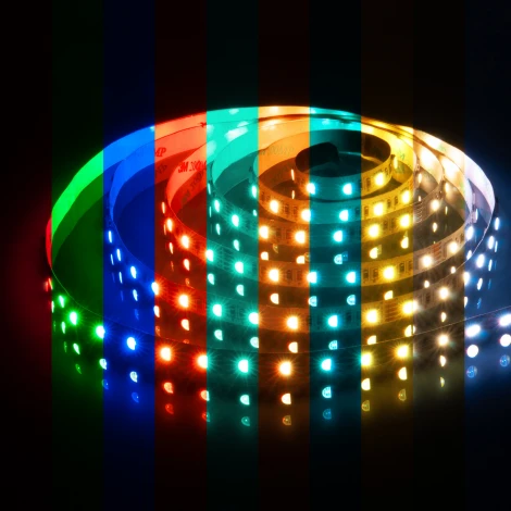 Светодиодная лента Elektrostandard 24V 60Led 24W IP20 RGBW 5050 MIX RGB/дневной белый, 5м