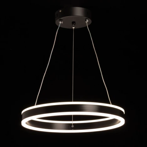 Подвесной светильник De City Платлинг 661019901 (регулировка яркости, LED, 220V, пульт управления, на тросе, кольцо)