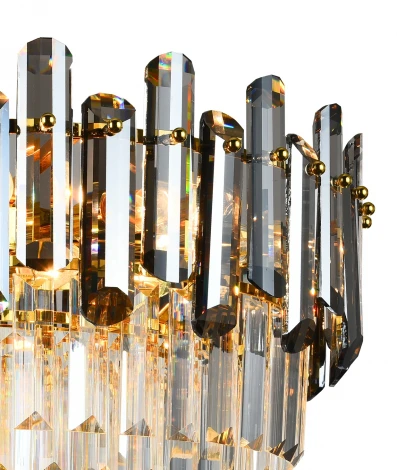 Подвесная люстра Natali Kovaltseva Imperium NUBIAN 81438/8C GOLD PLATED