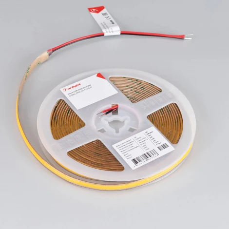 Светодиодная лента COB-X528-8mm 24V Warm3000 (6 W/m, IP20, 5m, FreeCut) (Arlight, Свободная резка) 046887