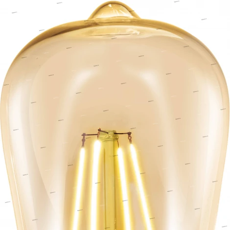 Лампочка светодиодная филаментная E27 4W 220V 220 lm 2200K белое теплое свечение Eglo Lm_led_e27 11521