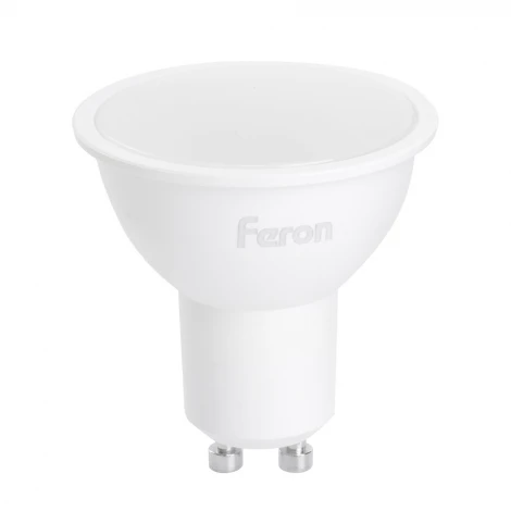 Лампа светодиодная MR16 рефлекторная 5W 175-265V GU10 6400К Feron LB-24 51217