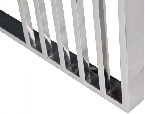 Стол журнальный черн.стекло/серебро 55*55*55 см Garda Decor арт.13RX-50330