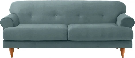 Диван Italia ОГОГО (арт.339964), (Ткань/Бирюзовый)
