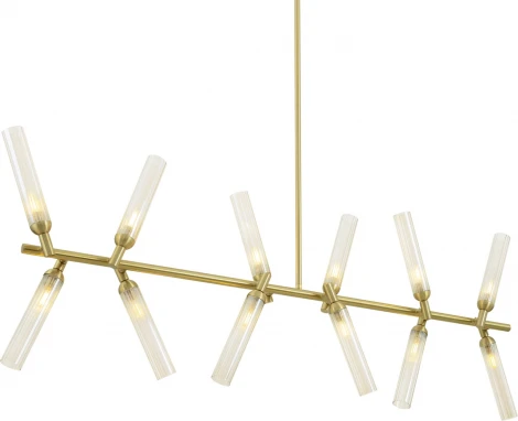 Потолочная люстра на штанге Freya Borgy FR5379PL-12G (220V)