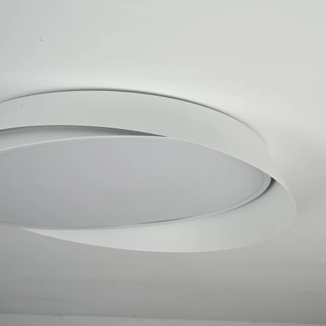 Потолочный светильник круглый Shell D55 White Imperiumloft Shell (228947-26) (LED, 220V, пульт управления, круглые)