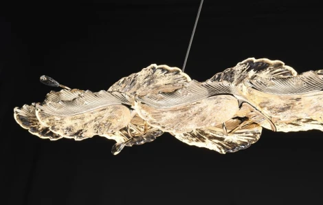 Подвесная люстра светодиодная Fluorite Felicity FL1182-9PO