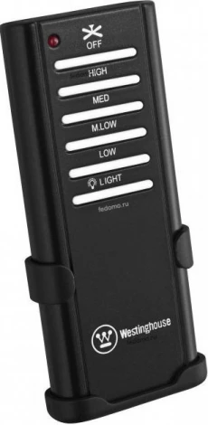 Пульт дистанционного управления для люстр с вентилятором Westinghouse, черный