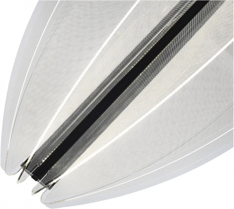 Подвесной светильник ST Luce Fesale SL6509.413.01 Черный/Прозрачный LED 1*75W 4000K (220V, на тросе)