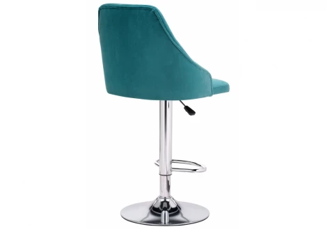 Барный стул Woodville Laguna blue velour 11714