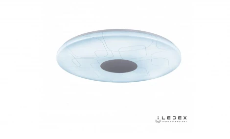 Потолочный светильник RGB круглый iLedex Cube 24W entire (220V, пульт управления, круглые)