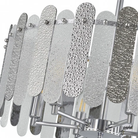 Подвесная люстра хрустальная на штанге Arte Milano Sorrento-3109 373109/6/350/500 CR (220V)