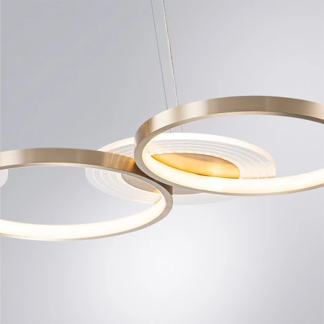 Подвесной светильник LED Arte Lamp Stardust A2452SP-100PB (220V, на тросе, кольцо)