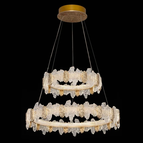 Подвесная люстра светодиодная с пультом Citilux Lava CL250182