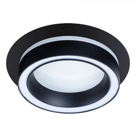 Точечный встраиваемый светильник Arte Lamp Atik A4513PL-1BK (220V, круглые)