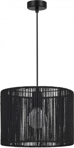 Подвесной светильник Evoluce Ettan SLE6024-403-01 черный/черный E27 1*40W (220V, на проводе, круглые)