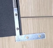 Коннектор угловой для алюминиевого профиля MyFar Single MT0100-CC (комплект 2 шт)