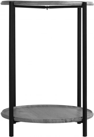 Стол журнальный BeautyStyle 21 орех гикори grey/черный от фабрики Mebelik