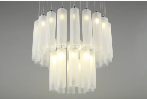 Подвесная люстра ярусная каскадная Aployt Francesca APL.859.06.30 (220V, на проводе)