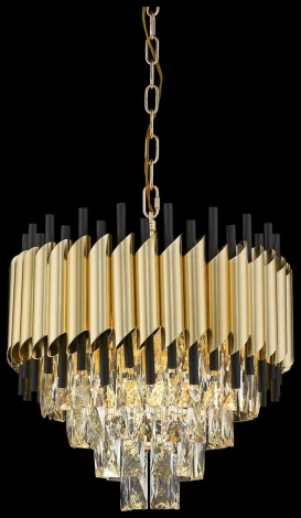 Подвесная люстра каскадная Wertmark Cartuccia WE138.09.403 (220V, на цепи)