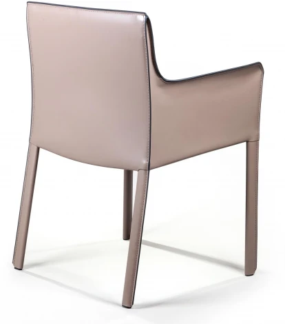 Стул с подлокотниками Barrie, кожа капучино Top Concept BARRIE 2000000000138