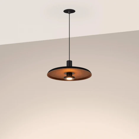 Подвесной светильник светодиодный SP-KOTARO-R350-12W Warm3000 (BK-CF, 36 deg, 230V, TRIAC) (Arlight, IP20) 057232