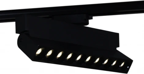 Трековый светильник светодиодный однофазный Reluce 06187-9.3-001QY LED20W BK (220V)