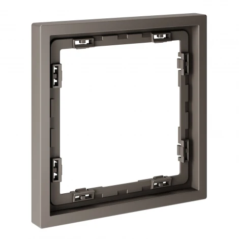 Рамка пластиковая на 1 пост (капучино) Voltum S70 VLS100114